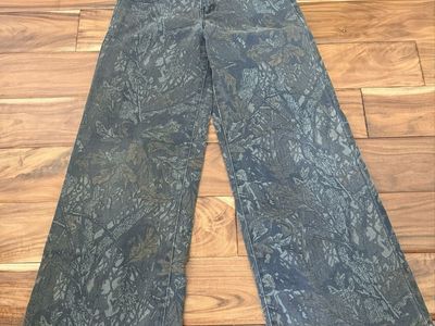 Women’s Refrain Los Angeles Camo Wide Leg Jeans Size 0/24