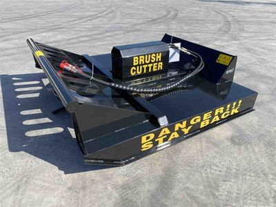 New Heavy Duty 72 in Skid Steer Brush Cutter