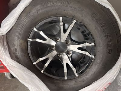 Trailer tires and wheels