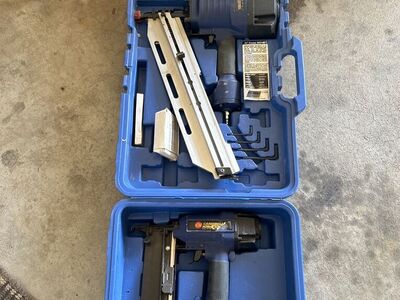 3 nail Guns, Framing, 15 Gauge, 18 Gauge