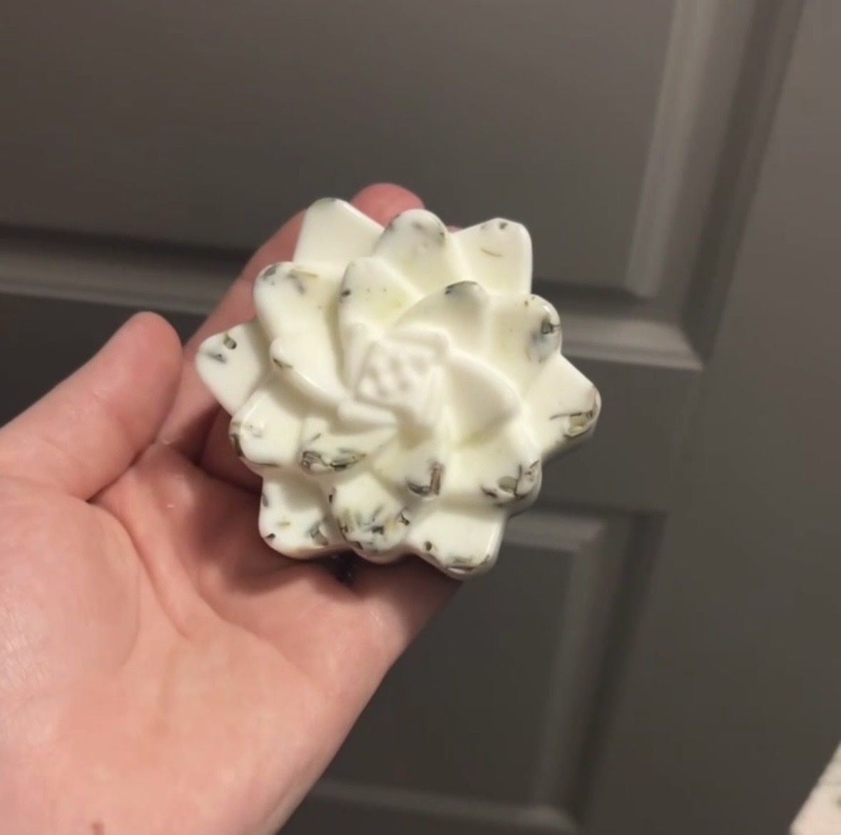 Handmade breast milk Floral Lavender Soap Bar