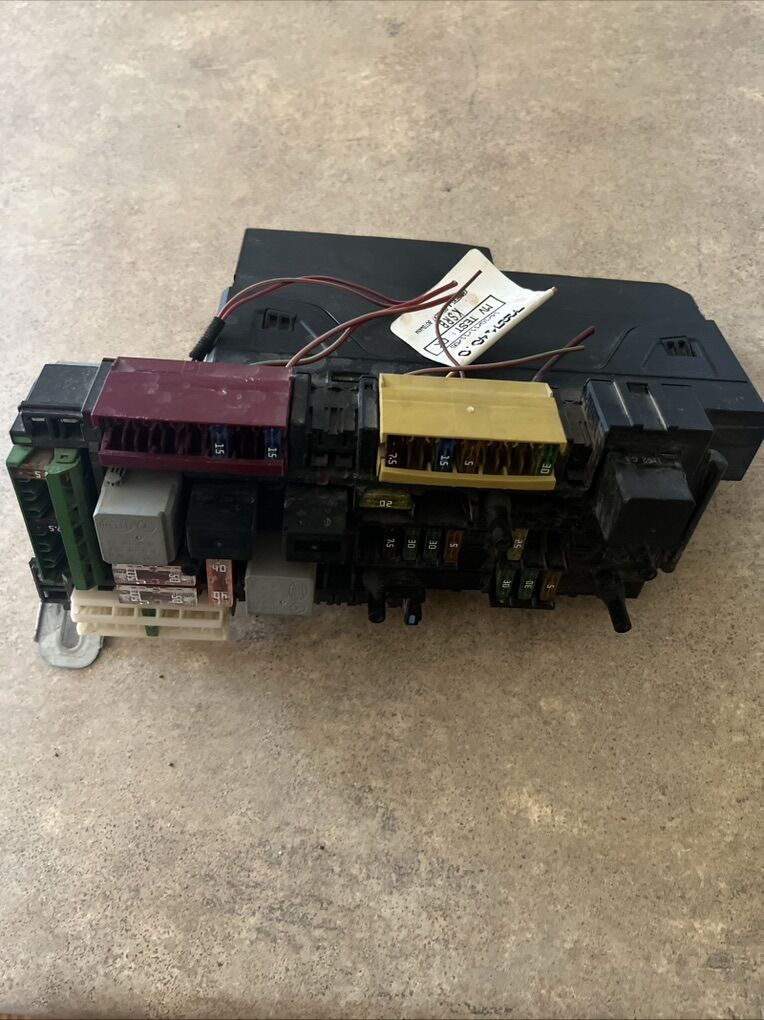 2013 Mercedes-Benz C300 Rear Sam Relay Fuse Box