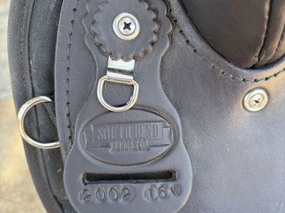 Brand New Saddle - Black Suede