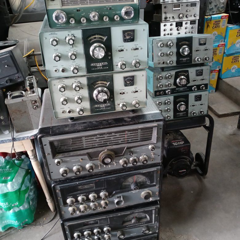 heath kit transceaver hf hallicrafrers. swan ect