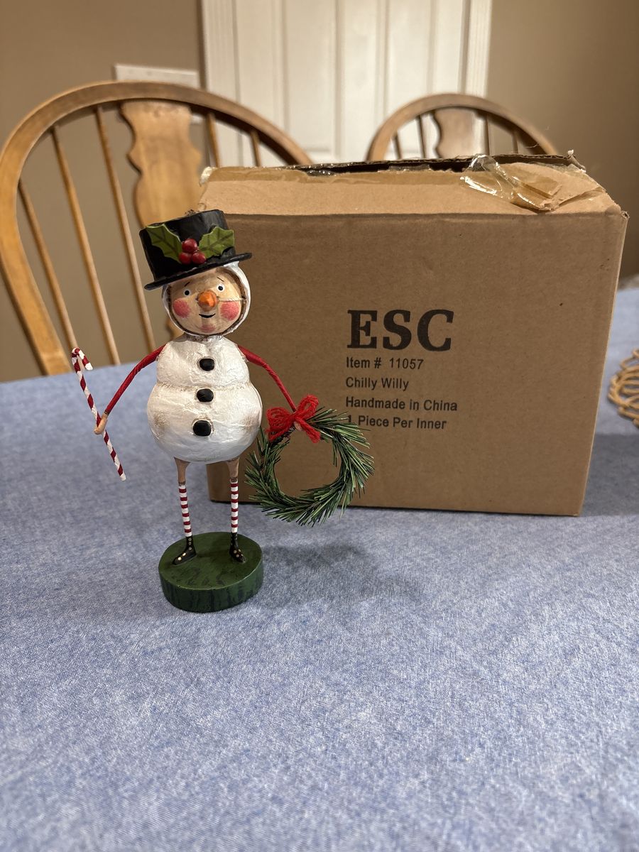 Lori Mitchell CHILLY WILLY figurine NEW