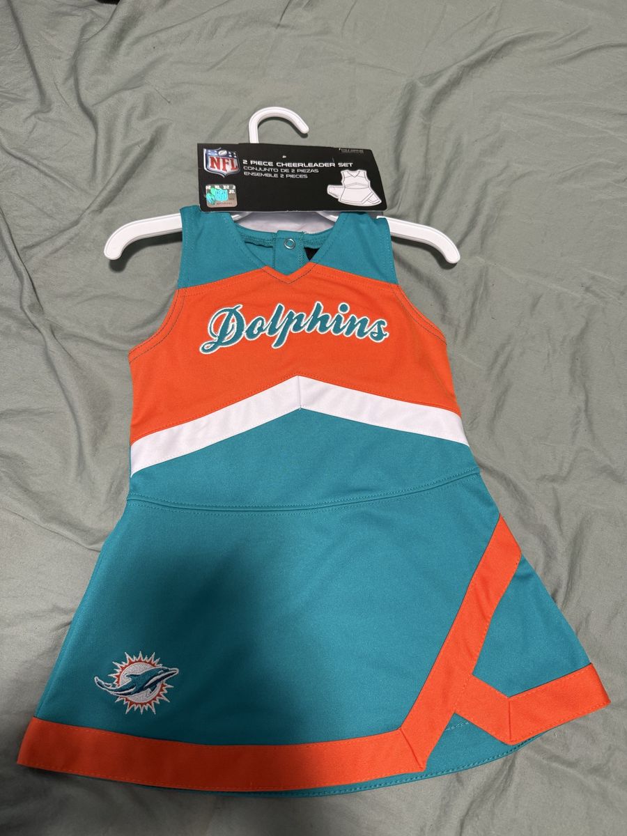 Toddler Miami Dolphins Jersey Dress 2T