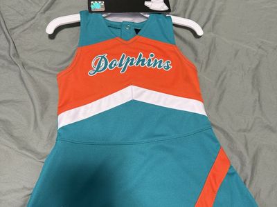 Toddler Miami Dolphins Jersey Dress 2T