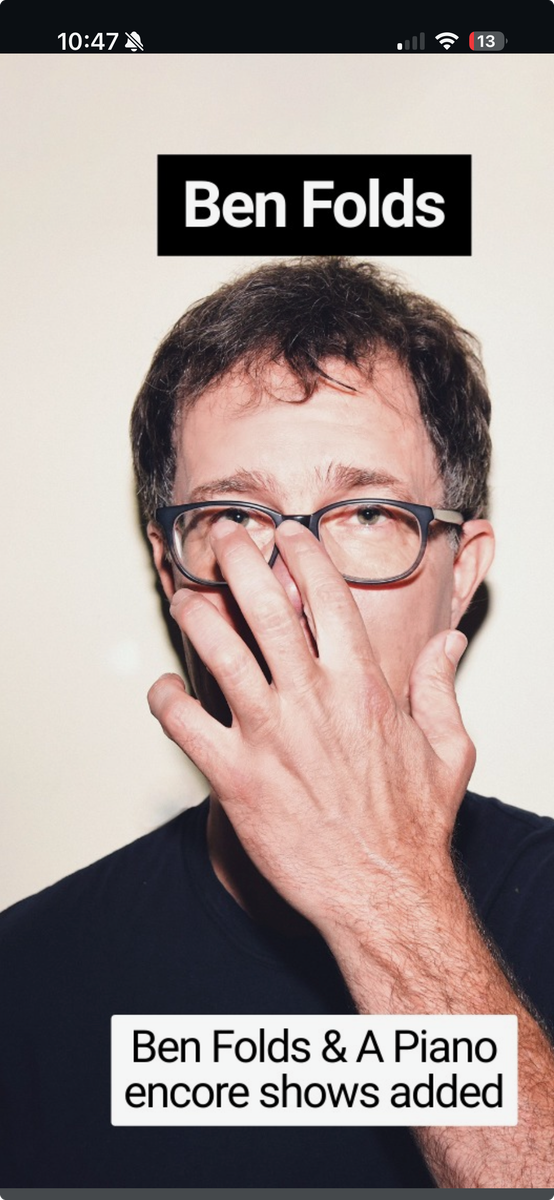 Ben Folds w Utah Symp