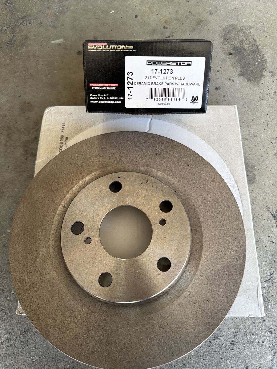 Front rotors for 2009 Toyota Camry