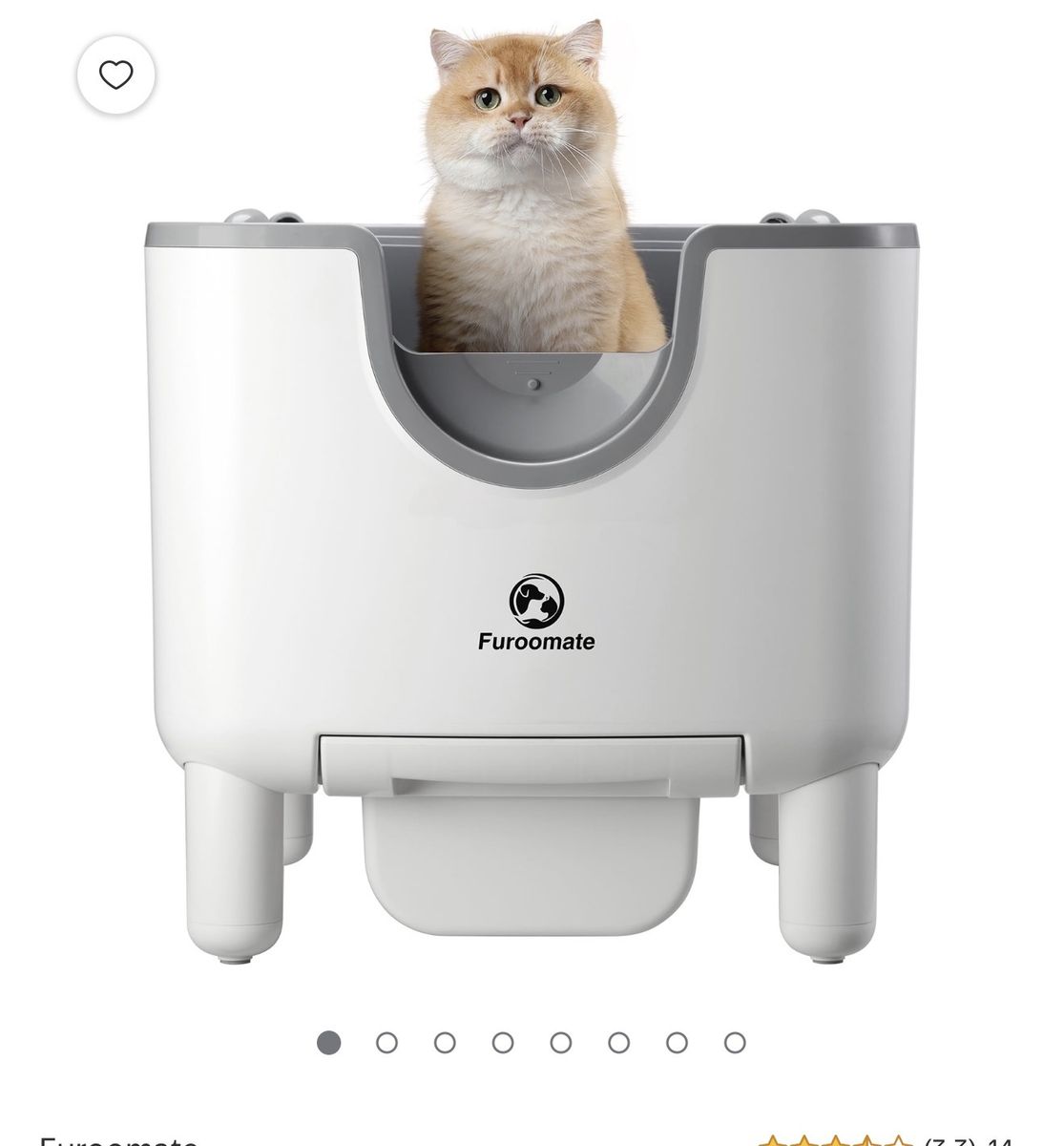 Self cleaning litter box