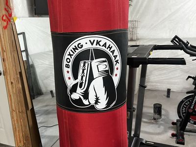 Full Size Boxing Bag with Gloves