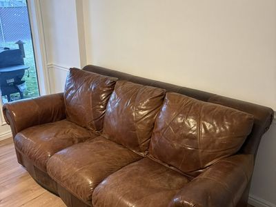 Vintage Leather Couch