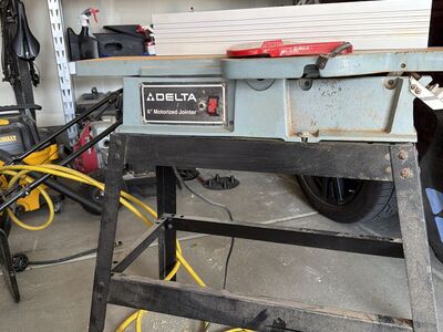 Delta 6 Motorized Jointer