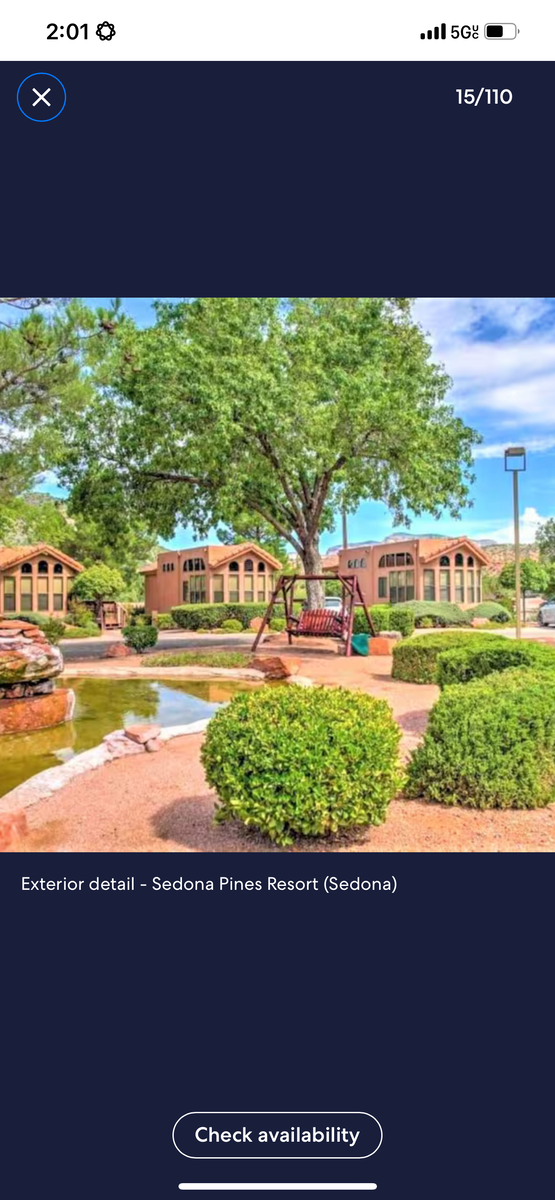 sedona pines resort easter week vacation