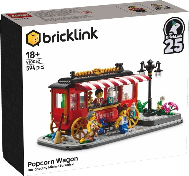 LEGO Popcorn Wagon Bricklink 910052 Sealed