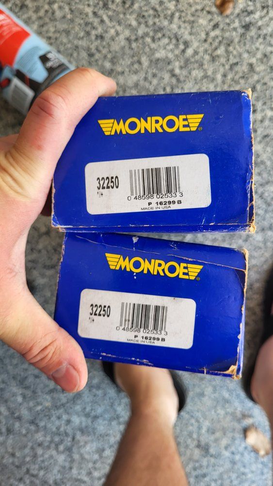 Pair of 32250 MONROE shocks for dodge