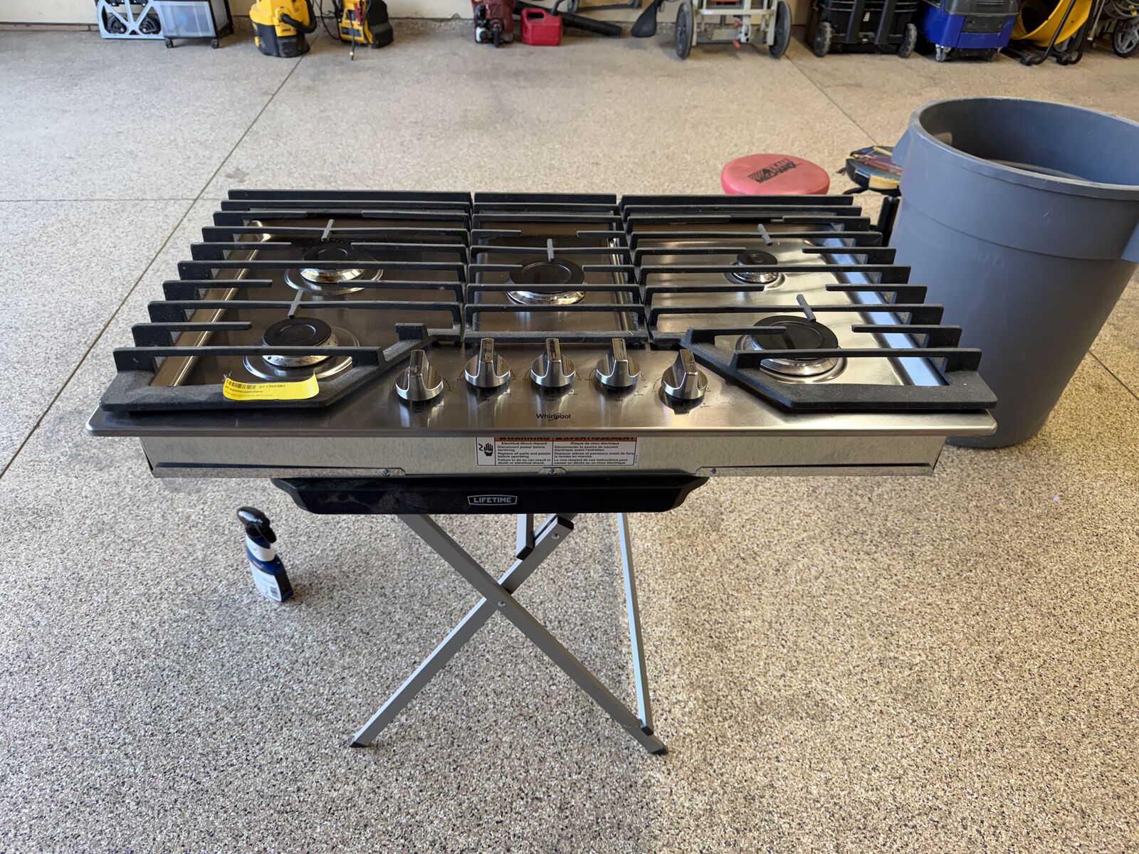 Whirlpool Gas cooktop