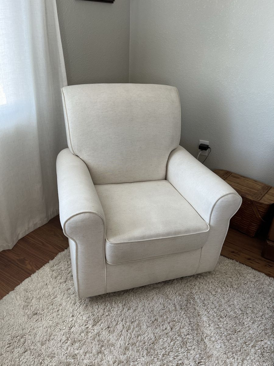 White Rocking Chair