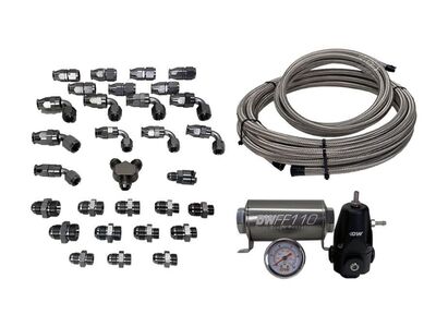 DeatschWerks X2 Series Pump Module PTFE Return Plumbing Kit for 2008-2021 STI & 2008-2014 WRX Deatsch Werks 6-616