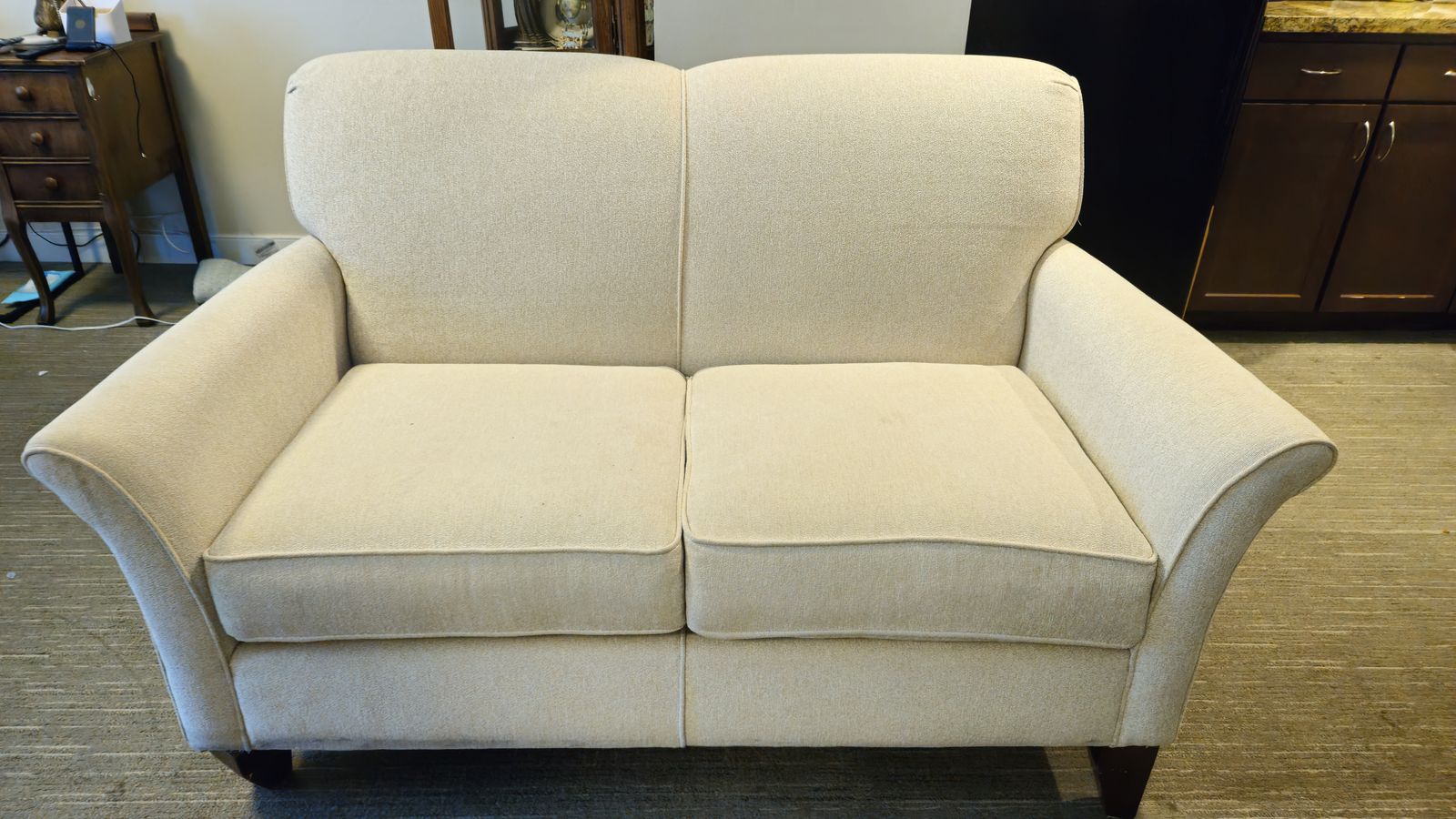 White Sofa Loveseat