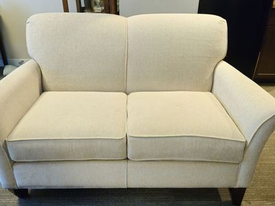 White Sofa Loveseat