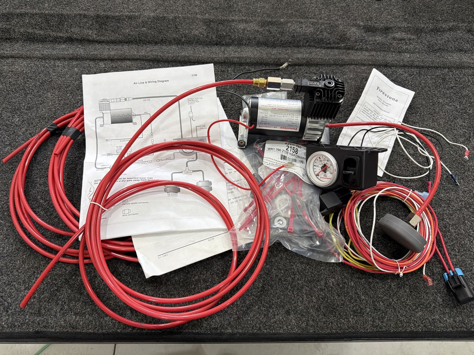 Firestone WR1-760-2158 Air Compressor Kit for Firestone Airbag Suspension