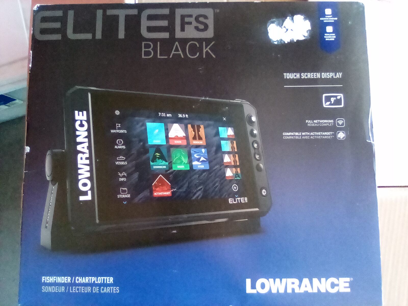 Lowrance elite FS 9