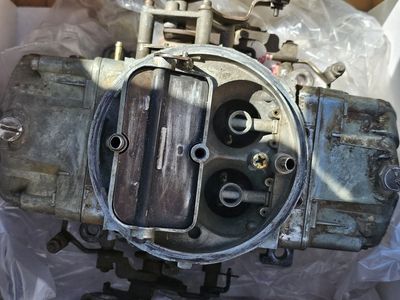 Holley double pumper 750 carburetor manual choke