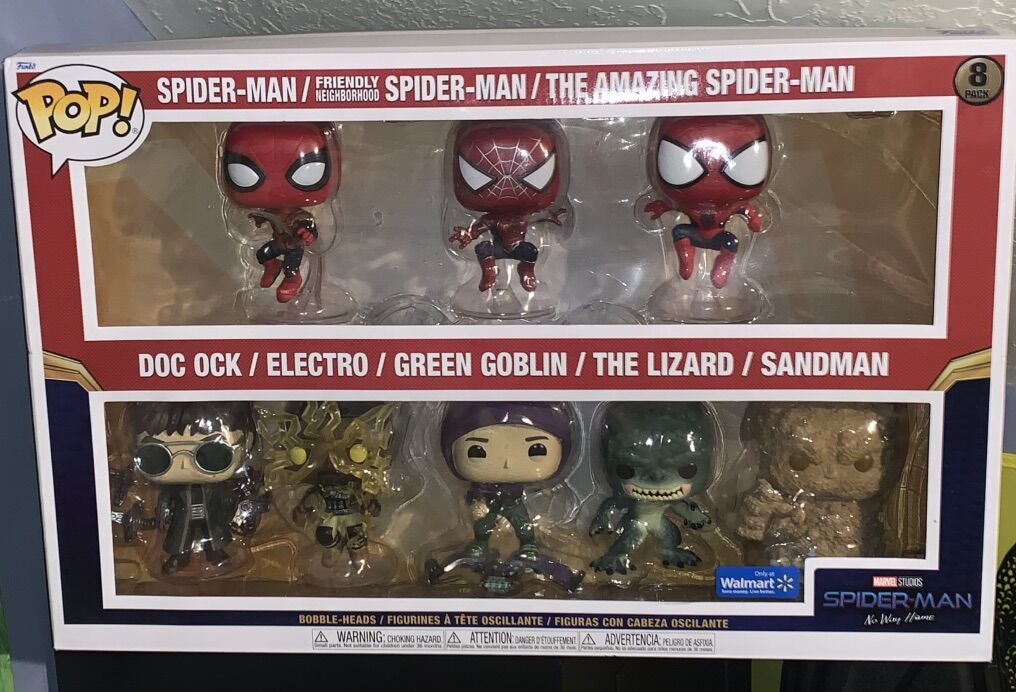 Spider-Man Funko Pop 8 Pack