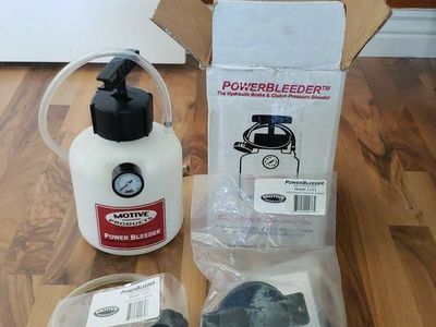 Motive Power Brake Bleeder with 2 adapters