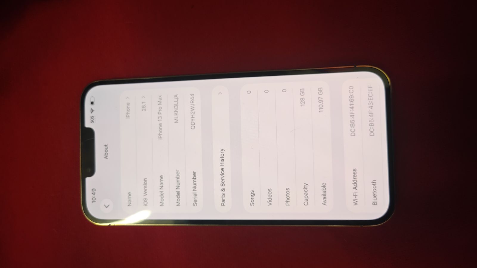 iphone 13 pro max 128gb