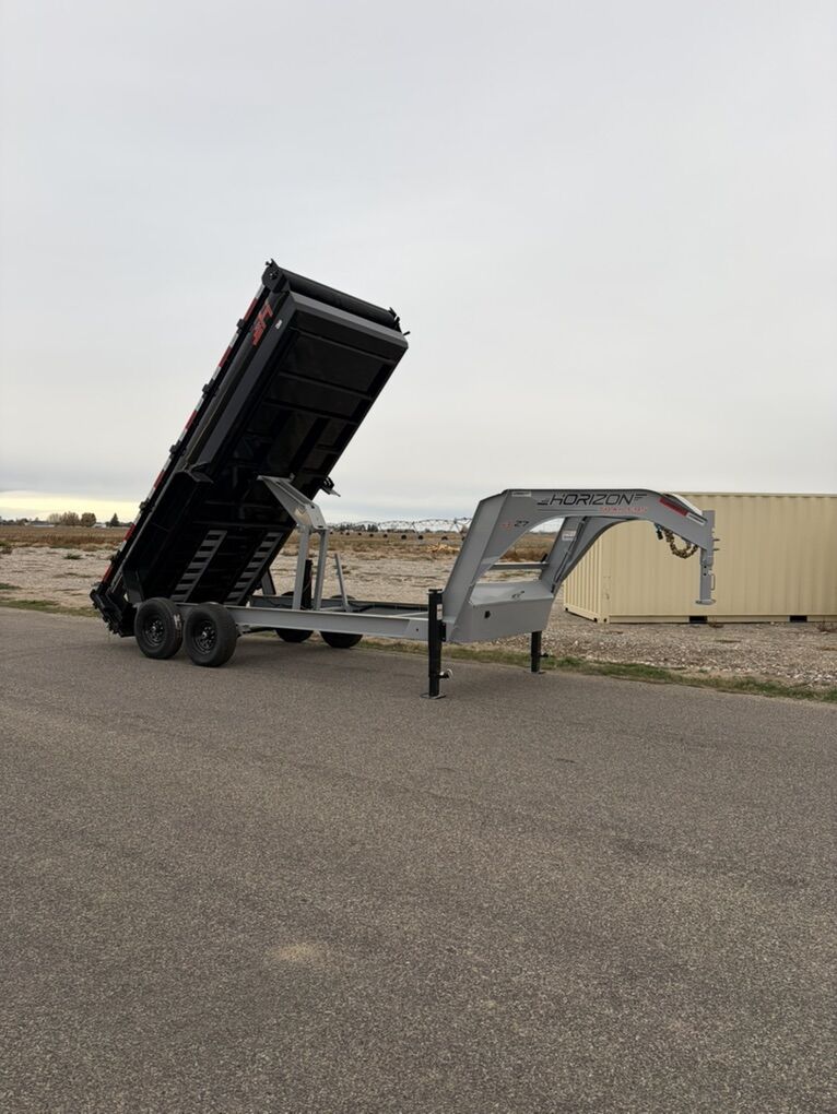 Horizon 16' Gooseneck Dump Trailer