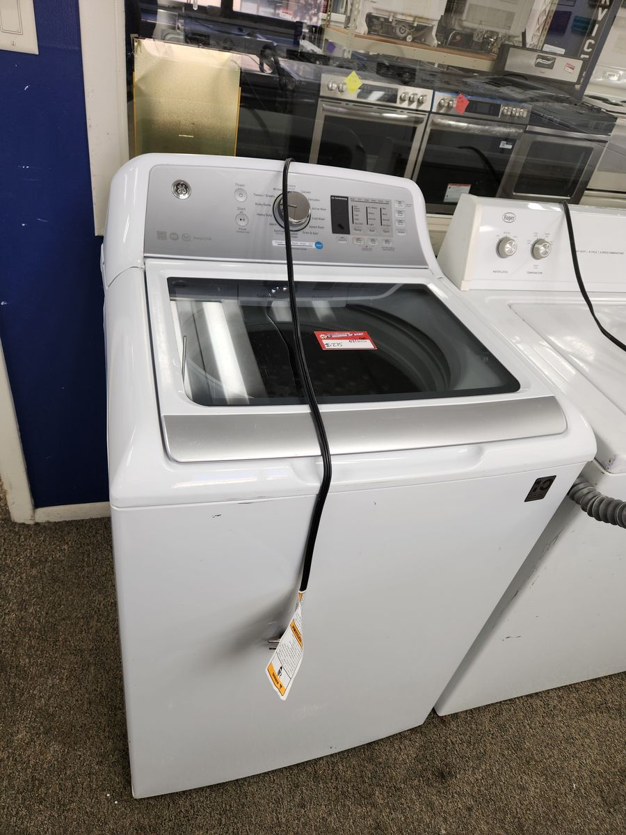 GE Top Load Washer White with Deep Fill - Used, Good Condition