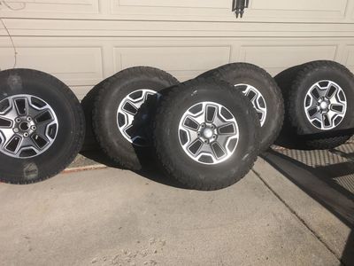 315 70 17 KO2's On Jeep JK Rubicon Wheels