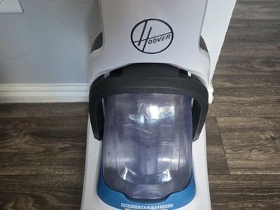 Hoover PowerDash Pet Compact Carpet Cleaner Machine - White/Blue, Lightweight & Powerful