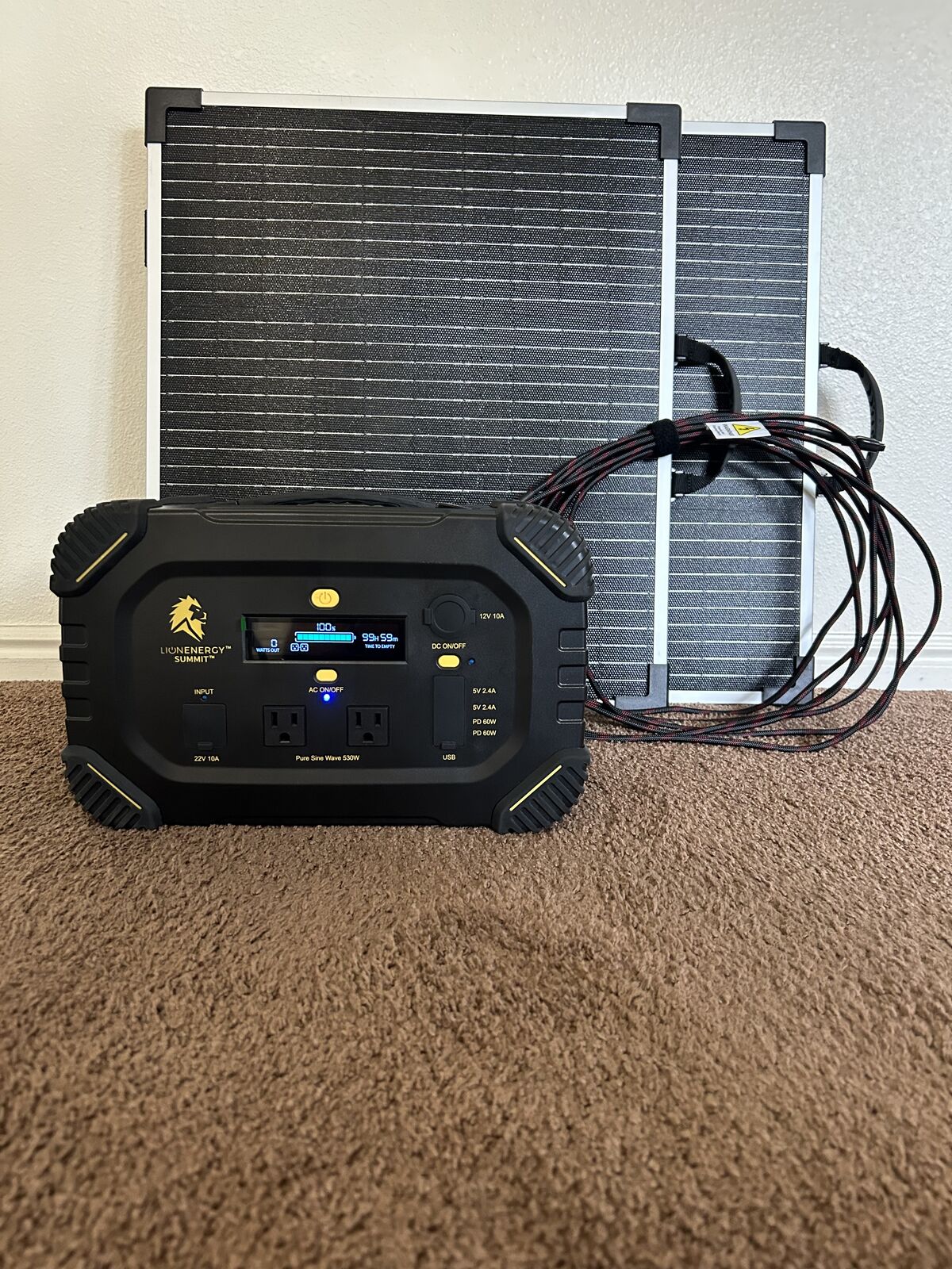 Lion Energy Summit Solar Generator