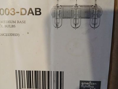 Bathroom Vanity Light $25