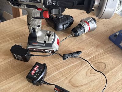 Craftsman Bolt On Drill With Attachments