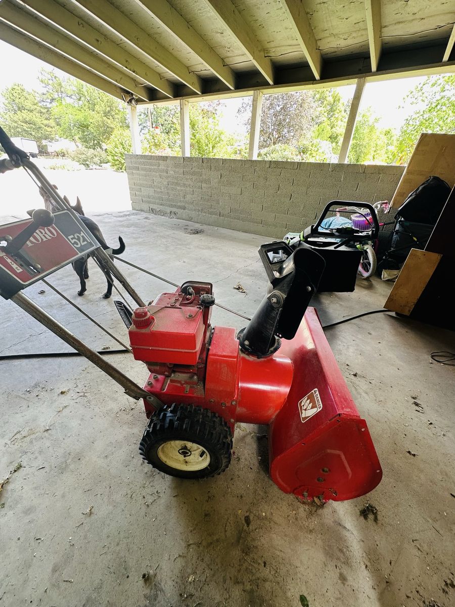 Used Toro 521 21" 2-Stage Snow Blower - Needs Tune-Up