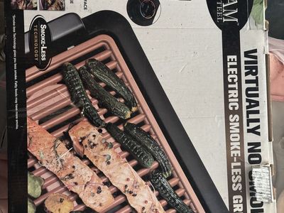 Electric smokeless grill new in box