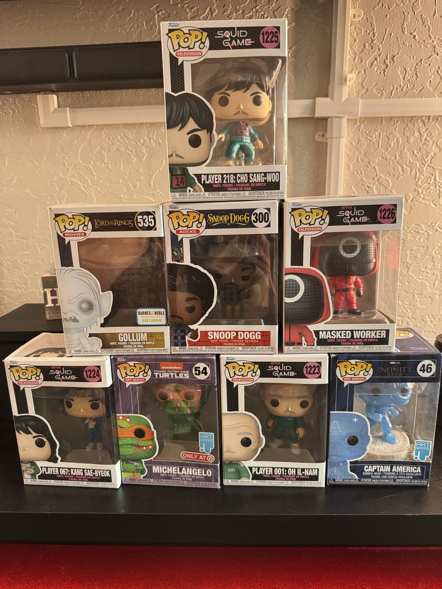 Misc funko pops $10