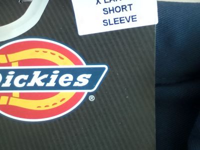 DICKIES XL SHORT SLEEVE WORK SHIRT