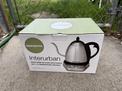 New Bonavita Interurban 1.0L Stainless Digital