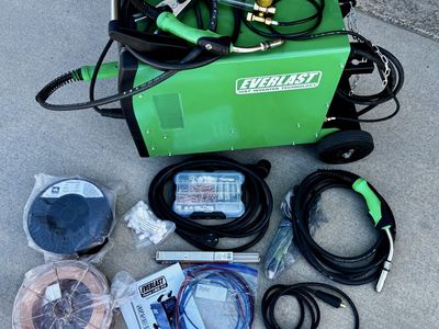 Everlast Power I-MIG 315 MIG Welding Machine with Many Accessories