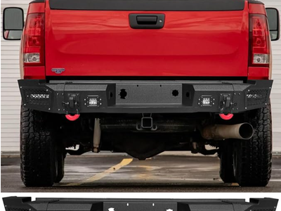 NEW 07-10 Chevy Silverado 2500/3500 HD Heavy Duty Steel Rear Bumper Kit