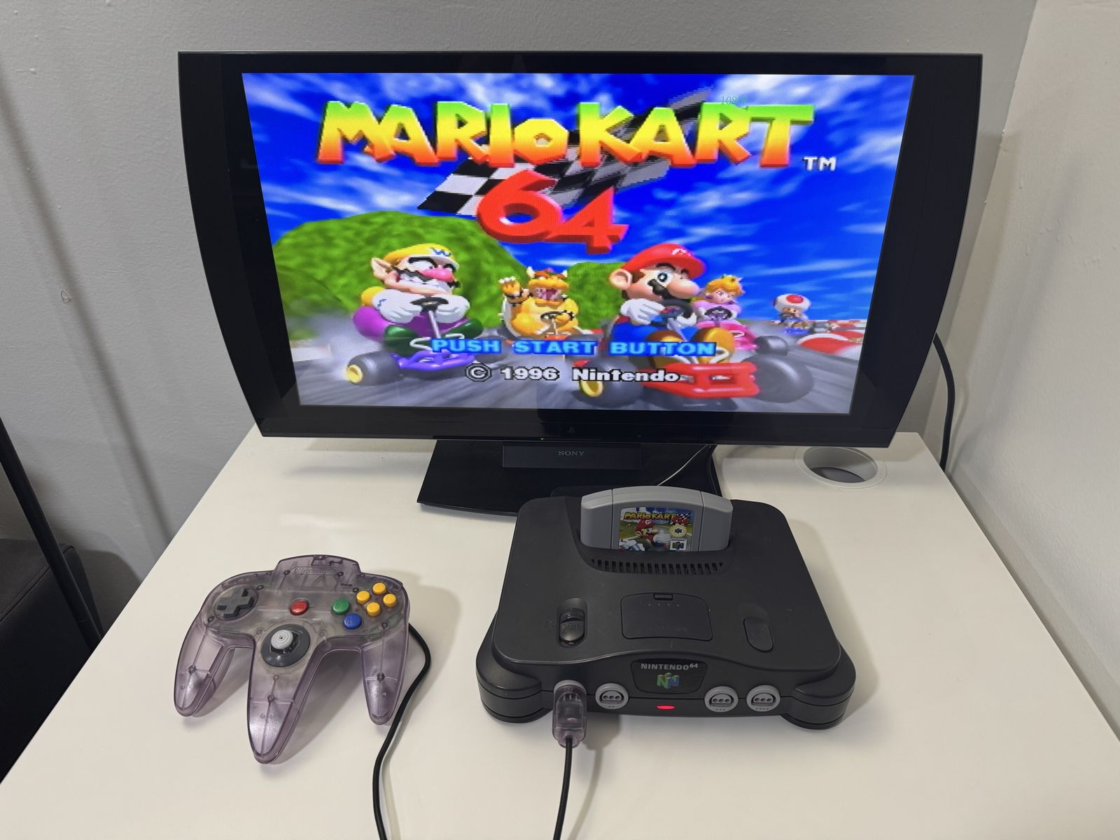 Nintendo 64 / N64 / Controller / Game / Cords