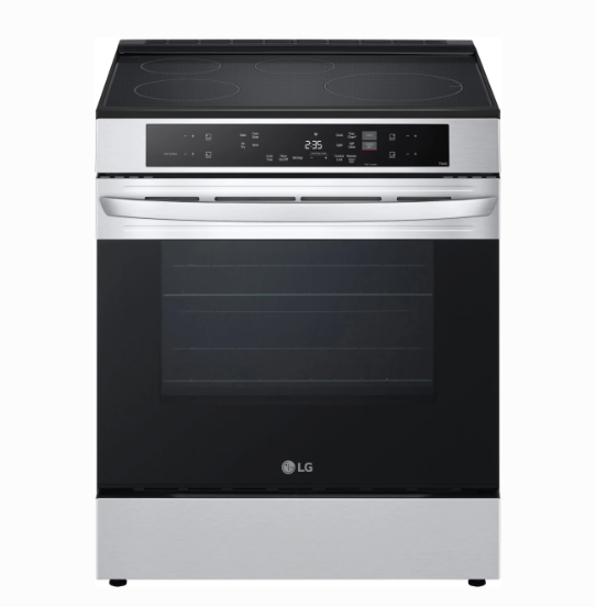 LG LSIL6332FE 30" Smart Induction Range with 4 Heating Elements, in Stainless Steel, Brand New!