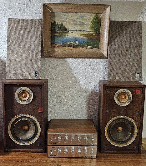 Two Sony SQA-200 Quadraphonic Decoders