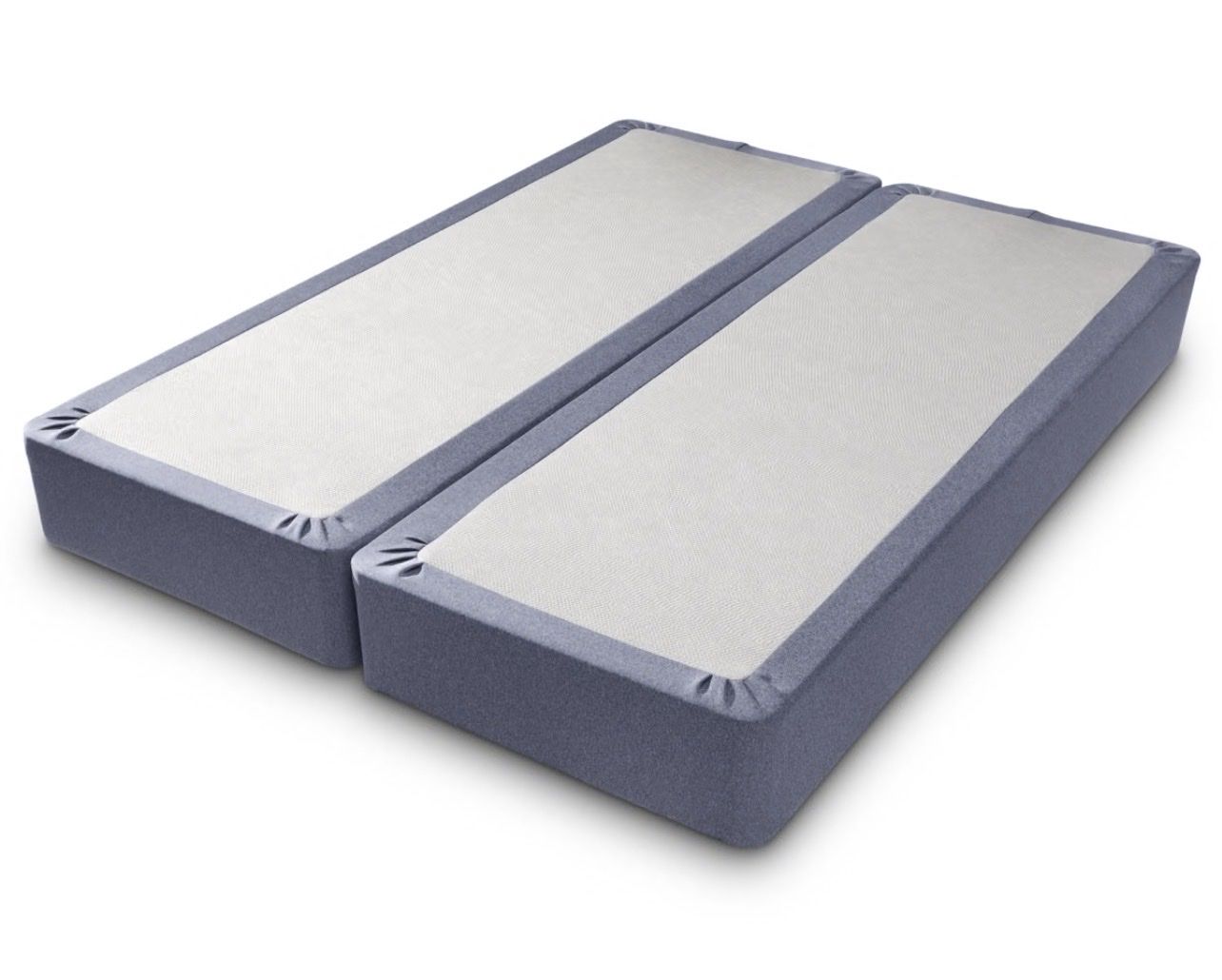 2 Twin XL Box Spring Set - Two bases for easy maneuverability and support from pet friendly home