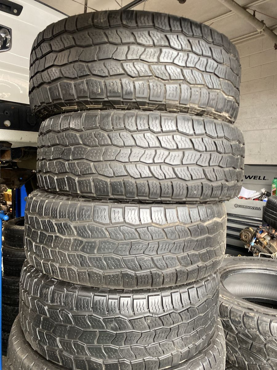 4 TIRES COOPER P255-65-17 DISCOVERER AT3 8/32 TREA